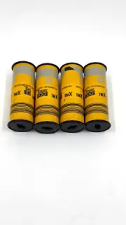 (4 ROLLS) Kodak TMAX 100 B&W Negative Film 120 EXP. Early 2000's