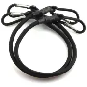 2pcs 8mm x 60cm Bungee Cord with Hook Heavy Duty Straps 2 Climbing Hooks Stro...