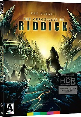 CHRONICLES OF RIDDICK New Sealed Ltd Ed 2024 MOVIE 4K ULTRA HD BLU RAY BOXSET