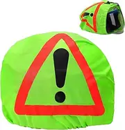 Warning Triangle Motorcycle, Motorcycle Warning Triangle Helmet Cover, Warning Triangle Motorcycle Helmet, Motorcycle Helmet Cover, First Aid Helmet Bag, for Accident Protection, Accident Site, Hazard