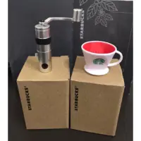 在飛比找蝦皮購物優惠-星巴克袖珍商品~ 經典濾杯 手搖磨豆機