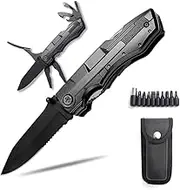 16-In-1 Multitools Pliers Tool,Stainless Steel Tools,Pliers Multi Tool Camping Knife,Multi-Tools With Screwdrivers,Folding Multitool,for Outdoor Camping, Rock Climbing, Fishing Expeditions