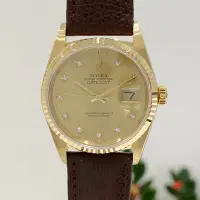 在飛比找Yahoo!奇摩拍賣優惠-金運名錶當舖 ROLEX 16018 R DATEJUST 