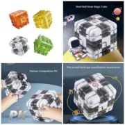 3 Level Maze Cube Puzzle Toy Engaging Mind And Improving Problem Solving Ability