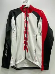 Look Pro Team Long Sleeves Winter Men’s Cycling Jacket (White/Red)
