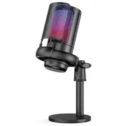 Desktop USB Microphone for Recording Gaming with Stand