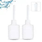 Cloud 9 Fresh Portable Vaginal Anal Enema Douche 3.3 Oz Ez Squeeze Bulb 2 Pack
