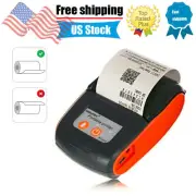 MIni 58mm Portable Wireless BT Pocket Mobile POS Thermal Label Receipt Printer
