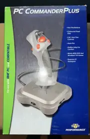 PC Commander Plus Flight Simulator Joystick IBM SV-207A Controller NEW