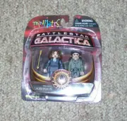 Minimates Battlestar Galatica President Laura Roslin & Tom Zarek Wave 4 2008