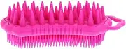 Healeved Silicone Scalp Scrubber Shower Brush Dual Sided Exfoliating Massager for Hair Skin Ergonomic Design for Effortless Cleaning and Relaxation for Wet Dry Use