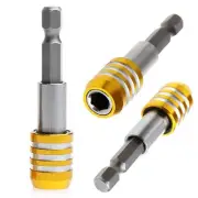 1/4" Hex Shank Stainless Magnetic Quick Release Drill Bit Screwdriver Holder