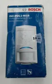 NEW Bosch ISC-PDL1-W18 Pro Series TriTech Motion Detector 18 m
