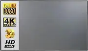 Projection Screens Projector Screen 16:10 Anti-Light Curtain Portable Reflective Fabric Cloth 3D HD for Home Outdoor Office Screen(84inch)