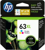 HP 63XL High Yield Tri-Color Original Ink Cartridge [F6U63AA]