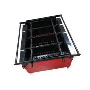 Paper Briquette Press 4 Grids Heavy Duty for Stoves Indoor Outdoor Fireplace