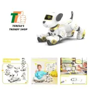 Remote Control Robot Dog Toy for Kids, Programmable Robotic Puppy, Smart Inte...