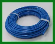 VelVac 1/4 Blue Nylon Air Hose Tubing DOT Approved -100 Foot Roll -40° to +200°F