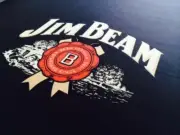 ENGLISH Hainsworth Jim Beam Pool Snooker Billiard Table Cloth Felt kit 7ft