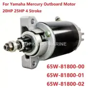 STARTING MOTOR ASSY For Yamaha Outboard Engine 20HP 25HP 4T 65W-81800-02