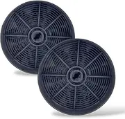[Dekarox] Carbon Filter Set of 2 125 mm Diameter for AEG Electrolux 9029798809 902979880/9 ECFB03 Compatible with Ikea NYTTIG FIL120 2 x Activated Carbon Filter for Cooker Hood Extractor Hood Odour