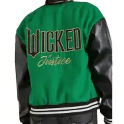 Wicked Varsity Bomber Jacket Justice Girls Sizes 5-6, 12-14, 16-18 NEW