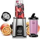 900W Blender for Shakes and Smoothies, Smoothie Blender with 6 Fins Blender Blad