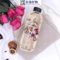 在飛比找Yahoo!奇摩拍賣優惠-玻璃瓶600ml1000ml 環保水瓶 韓風ater 玻璃杯