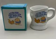 Ziggy Crumpled Coffee Cup Mug "You ever had one of those lives" 1988 NEW in Box