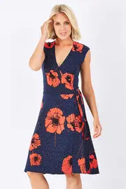 Grace Wrap Dress--REB-GRAS17