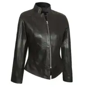 Motorcycle Jacket Premium Lambskin Leather Jacket by Vance Leather