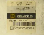 SQUARE D 9070 AP 2 Fuse Holder Assembly 9070 AP-2