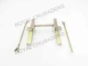 BARE METAL BATTERY TOP TRAY HOLD DOWN UNIT FOR NEW WILLYS FORD MB GPW JEEP #G26