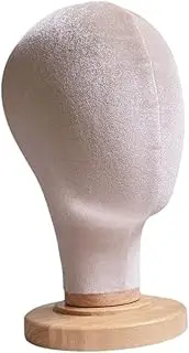 kokiya Mannequin Head Model, Hat Display Stand, Manikin Head, Space Saving Sturdy Tabletop Wig Holder for Retail Shop Salon Home, Beige
