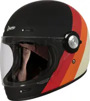 Origine Vega Primitive, full face helmet , color: Matt Beige/Orange/Red/Black , size: XXL