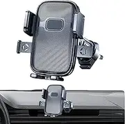 Car Phone Holder,Car Phone Mount Holder - Dash Phone Holder | Car Phone Holder with 360° Rotating Suction Cup for Dashboard Air Vent