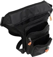 Drop Leg Bag - Thigh Bag | Motorcycle Men Women Leg Pouch | Thigh with Strap | Quick-Release Buckle Attached Waterproof Waist Pack for Traveling Cell Phone Keys Wireless Earphones