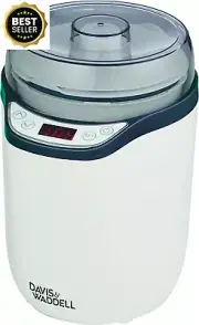 2in1 Electric Yoghurt Maker & Fermenter, White, Homemade Yoghurt & Cheese Maker