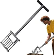 Lawn Grass Aerator - Manual Lawn Aerators | Grass Aerators | Garden Plug Aerators | Manual Coring Spike Plugger Tool | Yard Grass Seeding Soil Landscaping Helper for Garden Care Maintenance