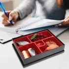 Portable Bento Box 5 Compartments food sushi Storage
