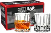 Riedel Drink Specific Glassware Neat Machine-Made Crystal Glass, Clear – Enhances Aroma & Flavour for Whisky & Cognac – Elegant Bar Glassware for Spirits – 174 ml Capacity (Pack of 2)