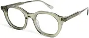 [VFDHN] Vintage Acetate Oval Eyeglasses Frames Men Round Glasses Frame For Women