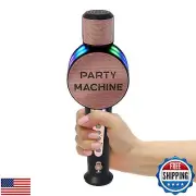 Singing Machine Wireless Karaoke Microphone for Kids and Adults, Party Machin