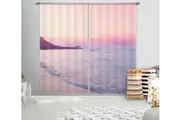 3D Pink Sky 058 Noirblanc777 Curtain Curtains Drapes