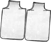 [SAFIGLE] 2pcs Luggage Covers: Transparent Suitcase Cover with Waterproof and Anti-Scratch - Easy to Install and Remove PVC Luggage Protector for 30 Inch Suitcases