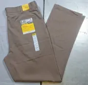 Cabela’s Flat Front Avant Plat Wrinkle Free Accu-Waist Chinos Size 34X32 NWT