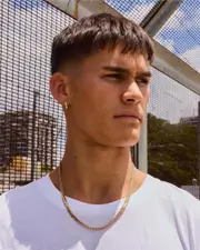 [REPUBLIK] REPUBLIK Men's Gold Snake Chain Necklace One Size Gold