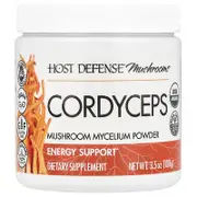 Host Defense, Mushrooms™, Cordyceps, Mushroom Mycelium Powder, 3.5 oz (100 g)