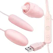 Silent Vibrating Vibrator Tongue Vibrators 20 Modes USB Vibrating Eggs G-spot Vibrator Licking Vibrator Sex Toys For Adult Toys