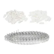 2.54mm Connector 7 Pin Male Female Header Housing Crimp DIP 50 Set